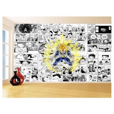 Imagem de Papel De Parede 3D Dragon Ball Vegeta Anime 3,5M Dbz686