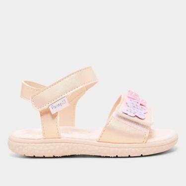 Imagem de Papete Infantil Pampili Bia Menina, Bege, 24