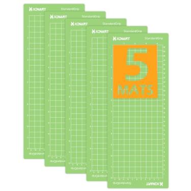 Imagem de Xinart Tapete de corte StandardGrip para Cricut Joy (4,5 x 12 polegadas, 5 tapetes) Tapete de corte de substituição adesivo padrão compatível com Cricut Joy