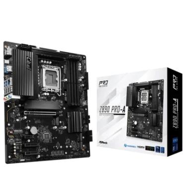 Imagem de Placa Mãe Asrock Z890 Pro-a, Intel LGA  1851, Atx, Ddr5 - Z890 Pro-a