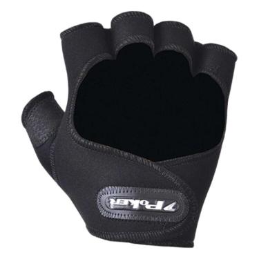 Imagem de Luva Poker Neoprene Musculação e Bike - Preto