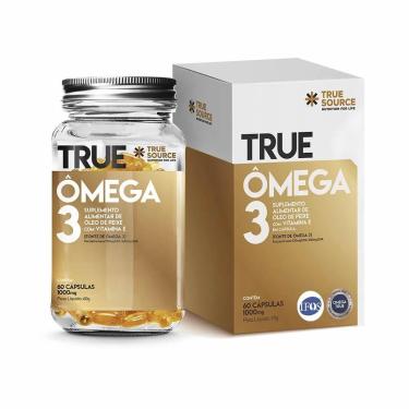 Imagem de Ômega 3  com Vitamina E - 60 Cápsulas - True Source-Unissex