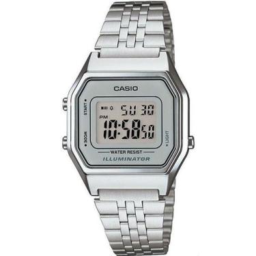 Imagem de Relógio casio feminino la680wa-7df, Prata