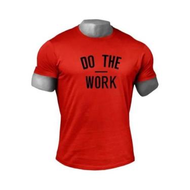 Imagem de Camisetas De Algodão Slim Fit Para Homens, Manga Curta, Respirável, To