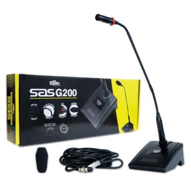 Imagem de Microfone Gooseneck Santo Angelo G200 Com Fio - SAS