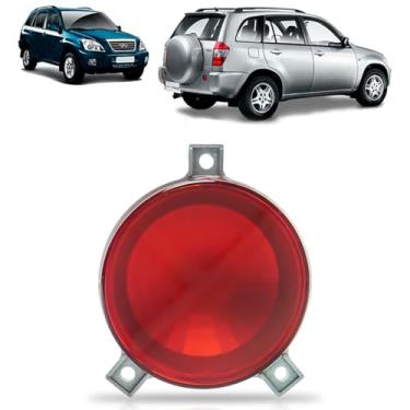 Imagem de LANTERNA NEBLINA TIGGO 2009 A 2013 PARACHOQUE TRASEIRO LADO DIREITO REDONDO (S/ABERTURA PARA LÂMPADA) - T113732040