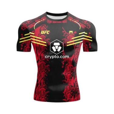 Imagem de Camiseta UFC De Secagem Rápida E Respirável Tamanho Grande Estilo Euro