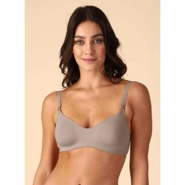 Imagem de Sutiã Sem Bojo Lift Liz Lingerie - Ref. 51253, Sépia, 48