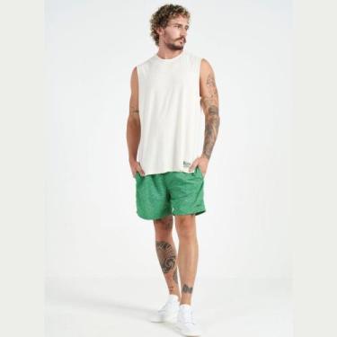 Imagem de Short Colcci Beach Com Cadarço Alcântara, Verde, GG