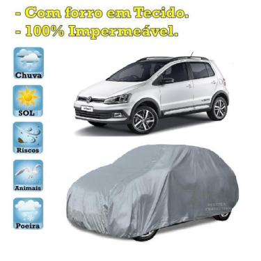 Imagem de Capa com forro cobrir carro Volkswagen Cross Fox 100% Impermeável Prot