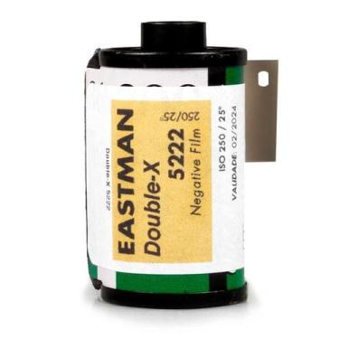 Imagem de Filme fotográfico 35mm Kodak Eastman Double-X 5222 ISO 250 Preto e Bra