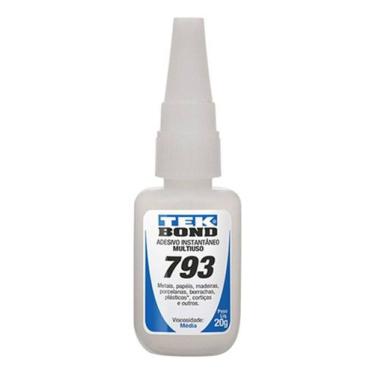 Imagem de Super Cola Instantânea Cola Tudo Tek Bond 793 20g Super Bond - Tekbond
