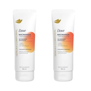 Imagem de Kit 2 Serum Corporal Clareador Dove Niacinamida 180ml - NIVEA
