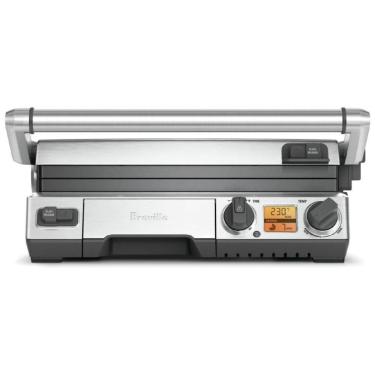 Imagem de Churrasqueira Elétrica 6 Configurações 1800W, Aço Inoxidável, 110v, BREVILLE BGR820XL, Prateado