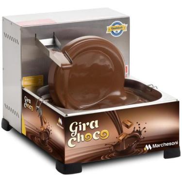 Imagem de Derretedeira Gira Choco 5kg Inox 750w GC.1.152 Marchesoni 220v