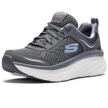 Imagem de Skechers Tênis feminino D'lux Walker Infinite Motion, Cclv = carvão lavanda, 10