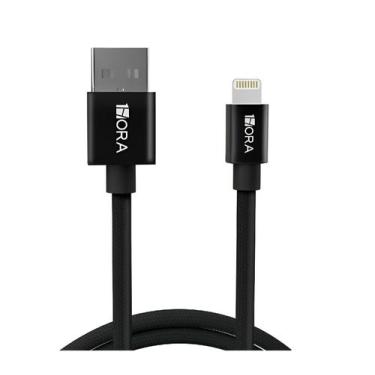 Imagem de Cabo De Dados Usb-Lightning 1M 2.4A Alum Trança Cab250-14-1 - 1Hora