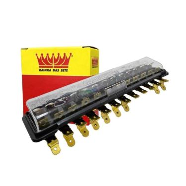 Imagem de Caixa Fusível Para Fusca Após 1975 Tipo Torpedo Ceramica 12P