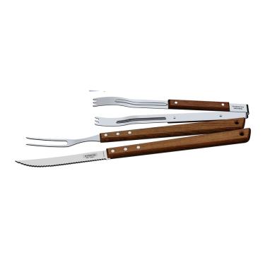 Imagem de Kit de utensílios para churrasco 3 peças Tramontina