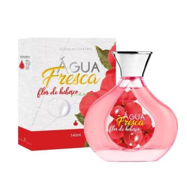 Imagem de Deo Colônia Água Fresca 140ml Flor de Hibisco Original Água de Cheiro 