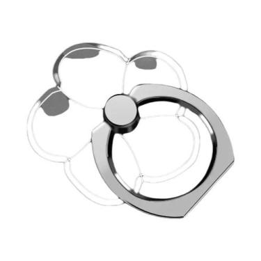 Imagem de Suporte De Telefone Transparente Em Forma De Anel Para iPhone X E Smar