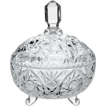 Imagem de Potiche 19X16X16Cm Cristal Eco Transp