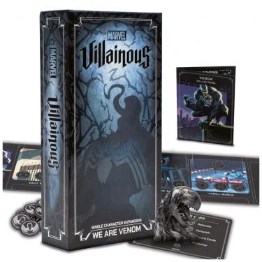 Imagem de Expansão de Jogo de Tabuleiro Marvel Villainous We are Venom - Jogue como o Venom, o Símbionte Icônico, para Derrotar o Homem-Aranha