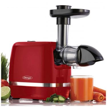 Imagem de Centrífuga de Frutas 500mL, 150W, 110v, OMEGA H3000RED, Vermelho