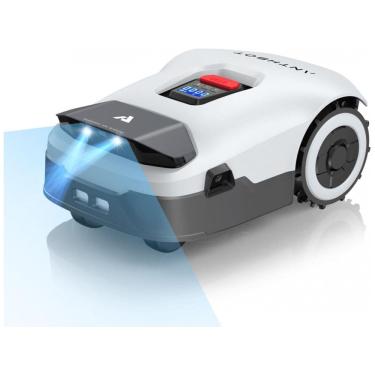 Imagem de Robô Cortador de Grama ANTHBOT Genie Cinza sem Fio Perimetral RTK+Visão 4 Câmeras, Mapeamento Automático, 20 Zonas, Evitação de Obstáculos