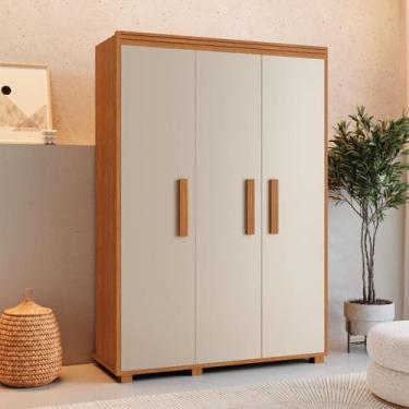 Imagem de Guarda Roupa Roupeiro Multiuso Quarto Solteiro Belize 100% MDF - Mobig