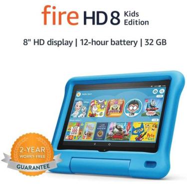 Imagem de Tablet  infantil fire hd 8, 32gb - AMAZON, Azul, 32GB