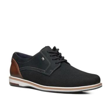 Imagem de Sapato Casual Pegada 125113 Masculino, Marinho, 39