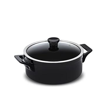 Imagem de Ceraflame Cacarola Baixa Clear 24Cm 3500Ml Preta