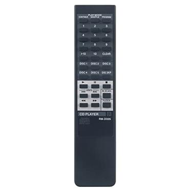Imagem de Controle remoto substituído RM-D335 para Sony CD Player Compact Disc Player CDP-C345M CDP-C345 CDP-C245 CDP-C741 CDP-C365 CDP-C265 CDP-C425 CDP-C445 CDP-C495 CDP-CA7ES DPC345 CDP-C45 CDP-C45 CDP-C45 CDP-C45 CDP-C495 CDP-C495 CDP-C495 225 CDs P-C235 CDP-C245