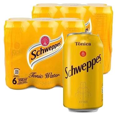 Imagem de SCHWEPPES Tônica 350ml (12 latas)