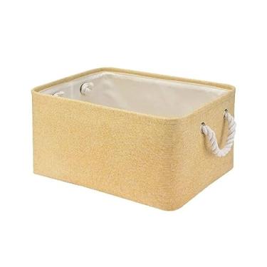 Imagem de Cesto Organizador Multiuso Dobrável Roupa Suja Brinquedos Grande 42 x 32 cm