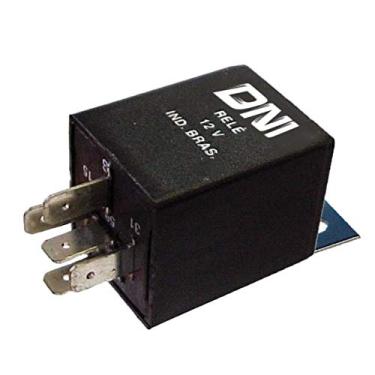 Imagem de DNI, 0409, Rele para Acendimento Automático dos Farois Baixos 150W - 12V 5 Term