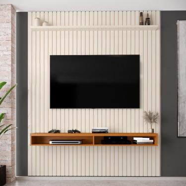 Imagem de Painel Ripado para TV Até 75 Polegadas Intense com Nicho 184cm