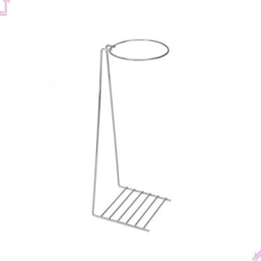 Imagem de Suporte Cromado Para Coador Filtro De Café Grande Arame Mariquinha