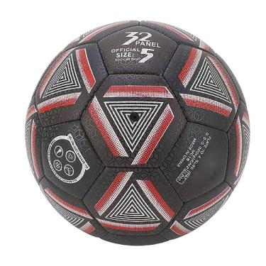 Imagem de Bola de Futebol Luminosa, Bola de Futebol Reflexiva Durável do Plutônio do Padrão Elástico Fresco para Meninas para Jogos da Noite Dos Adolescentes