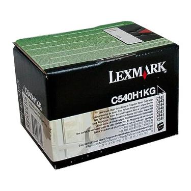 Imagem de Lexmark Cartucho de toner C540H1 C540 C543 C544 C546 X543 X544 X546 X548 (preto) em embalagem de varejo
