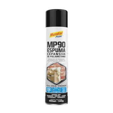 Imagem de Espuma Expansiva de Poliuretano PU 500 ml (340 g) Mundial Prime – Vedação, Fixação de Portas e Janelas