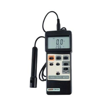 Imagem de Condutivímetro Digital Medidor Ec Faixa 0 A 20Ms Rs-232 Usb Cdr-870 Portátil Instruther...