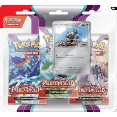 Imagem de Pokemon Scarlet & Violet 2 Paldea Evolved 3Pk Blister - Varoom