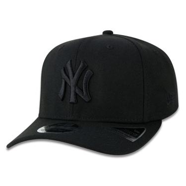 Imagem de BONE 9FIFTY STRETCH SNAP SNAPBACK ABA CURVA MLB NEW YORK YANKEES ABA RETA SNAPBACK PRETO NEW ERA-Masculino