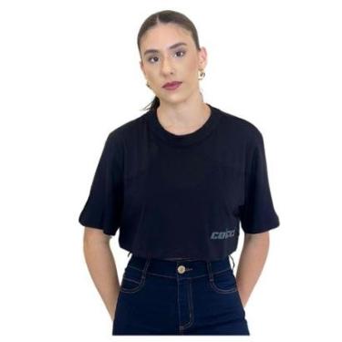 Imagem de Camiseta Feminina Cropped Estampada Colcci-Feminino
