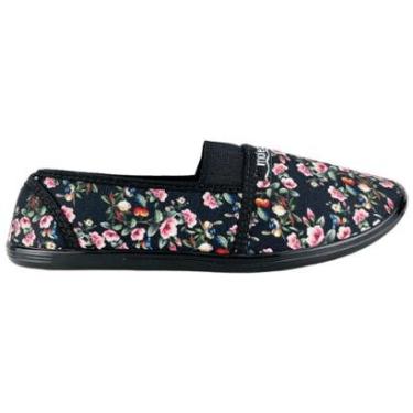 Imagem de Sapatilha Moleca Tecido Slip On Calc Facil Elastico Confort-Feminino