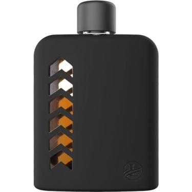 Imagem de Conjunto de frascos de vidro para homens e mulheres - Garrafa de garrafa de quadril com selos de cortiça e silicone para uísque, licor, álcool - Inclui tampas de metal e plástico, funil, capa