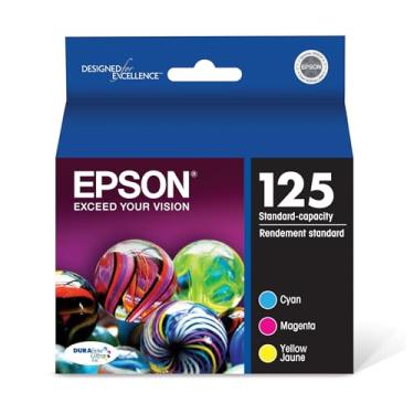 Imagem de Epson T125520 DURABrite Ultra Color Combo Cartucho de Tinta de Capacidade Padrão