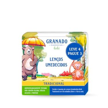 Imagem de Granado Kit Bebê Lenço, Tradicional, Leve 4 Pague 3